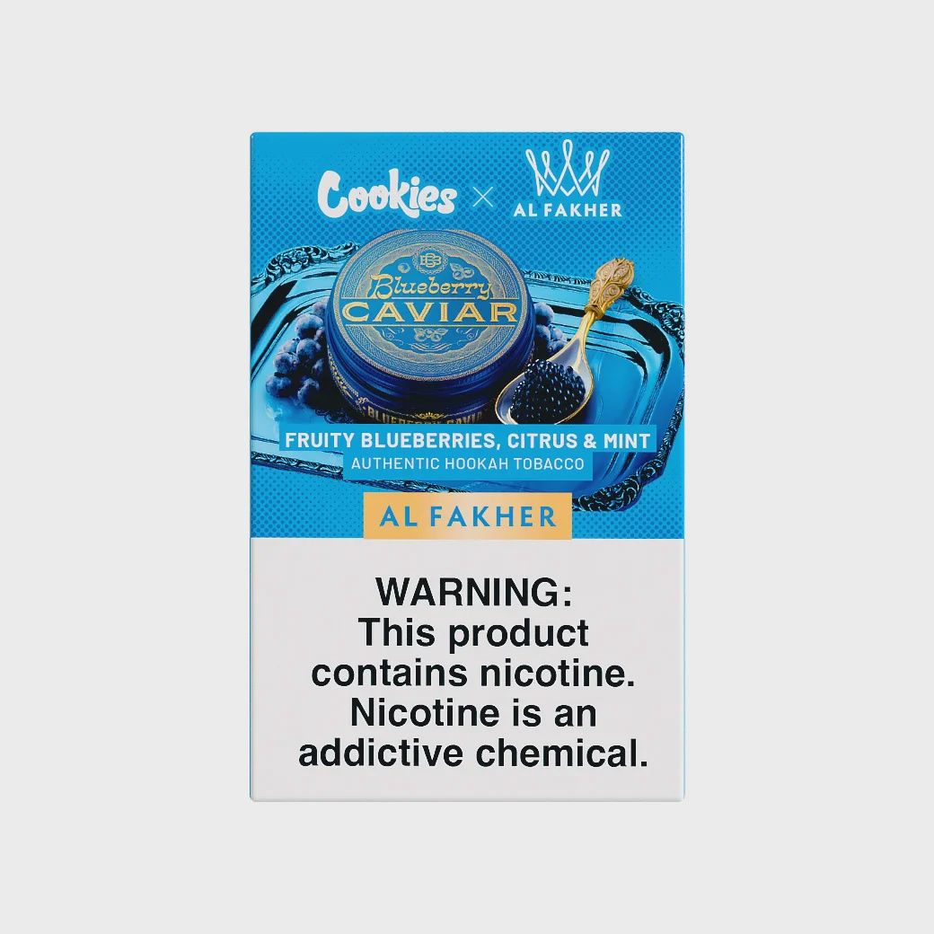 Cookies x Al Fakher 50g, Flavor: Blueberry Caviar