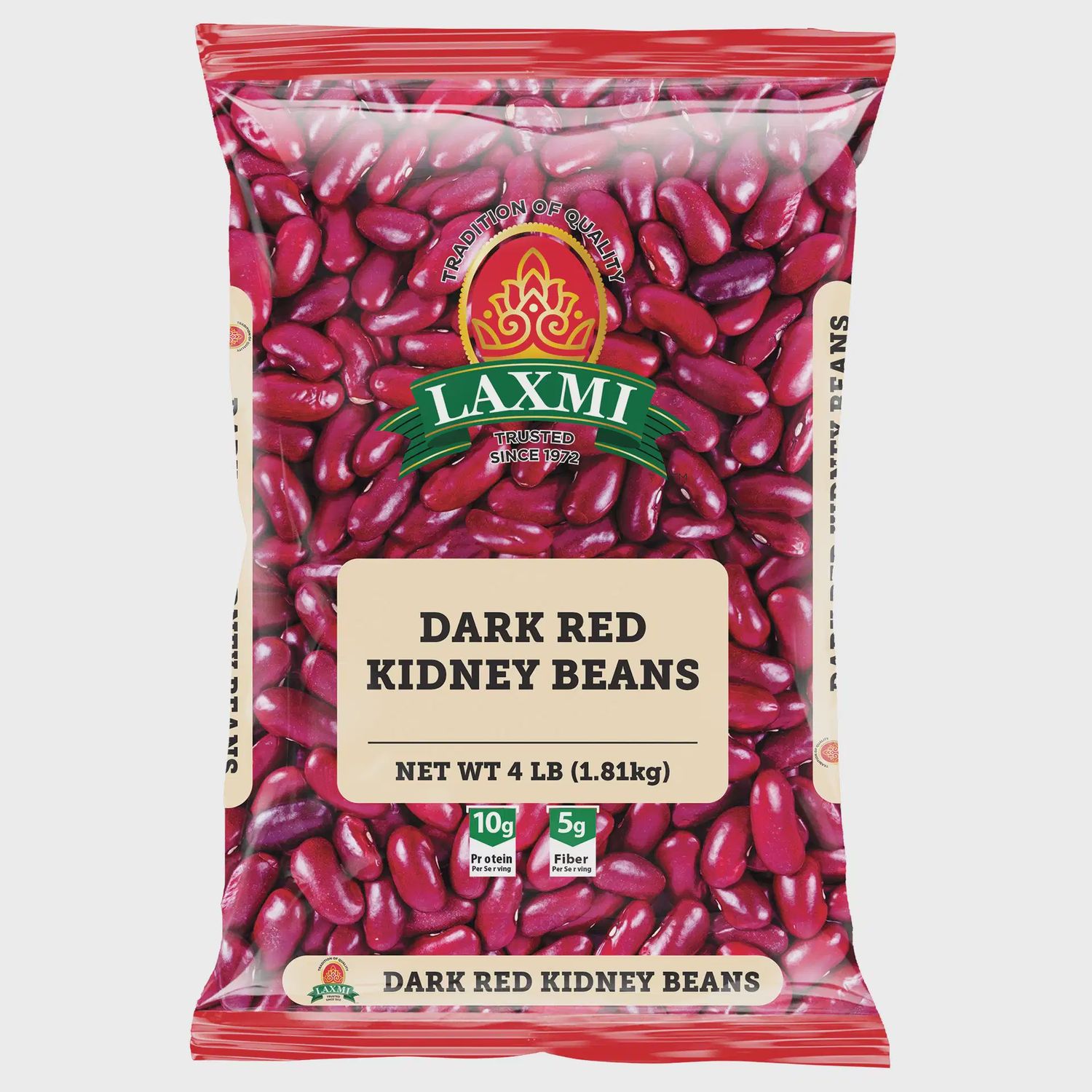 Lx Kidney Beans Dark Red 4lb