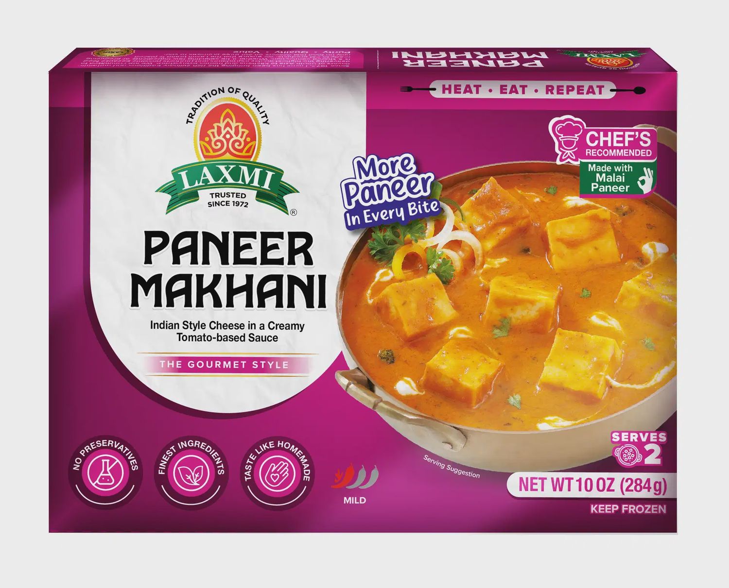 Lx Paneer Makhani 285g (frozen)