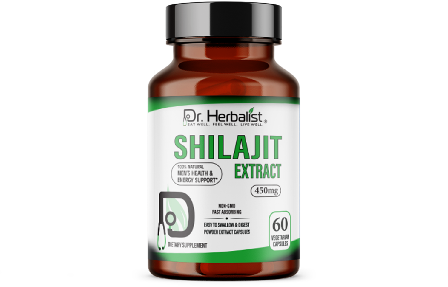 Dr.Herbalist Shilajit Extract 60 Capsules