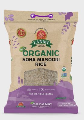 Lx Organic Sona Masoori Rice 10lb