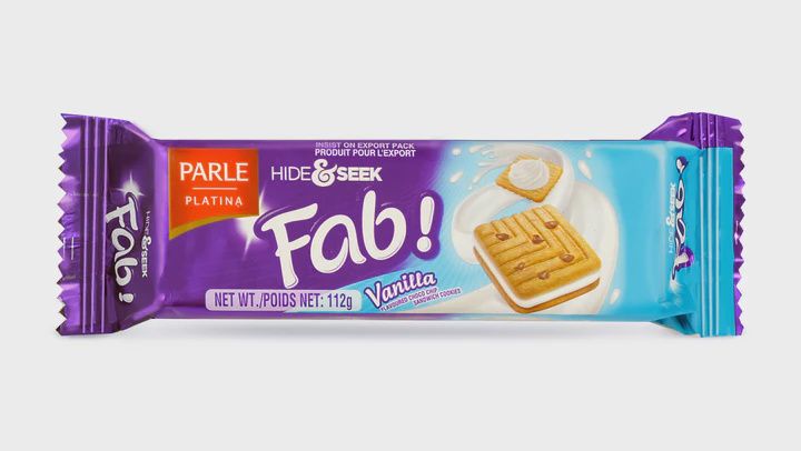 Parle Hide &amp; Seek Fab Vanilla 112g