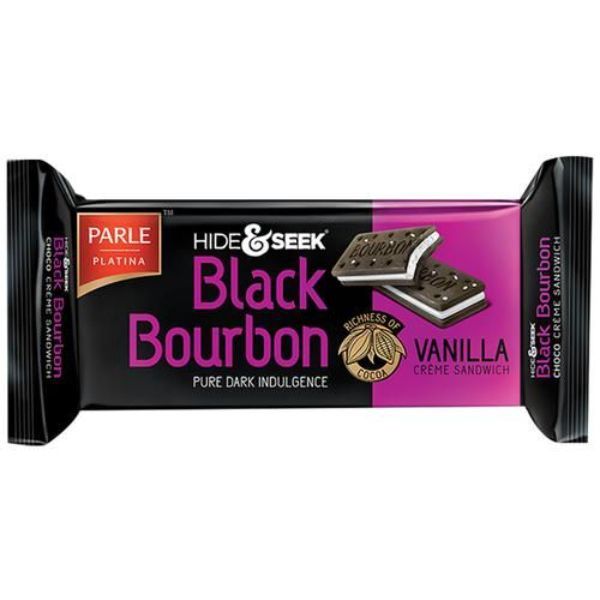 Parle Hide &amp; Seek Black Bourbon 100g