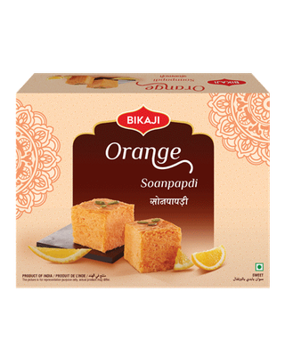 Bikaji Soan Papdi Orange 500g