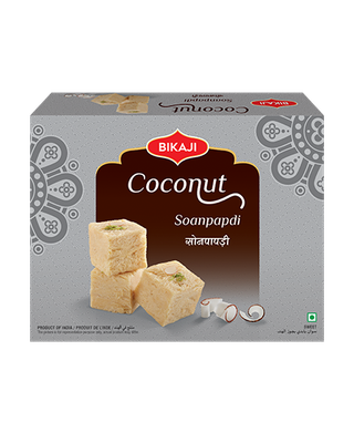 Bikaji Soan Papdi Coconut 200g
