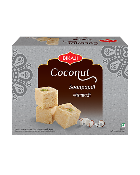 Bikaji Soan Papdi Coconut 200g