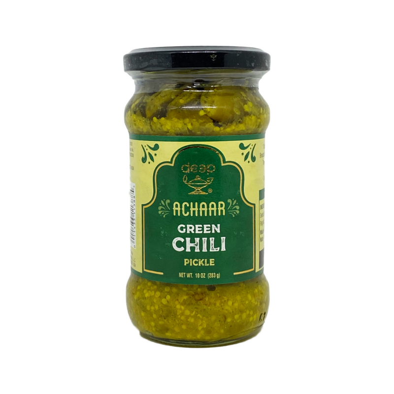 Deep Green Chilli Pickle 10oz