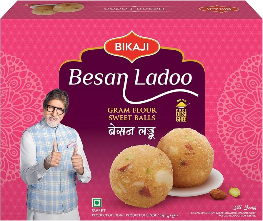 Bikaji Besan Ladoo 400g