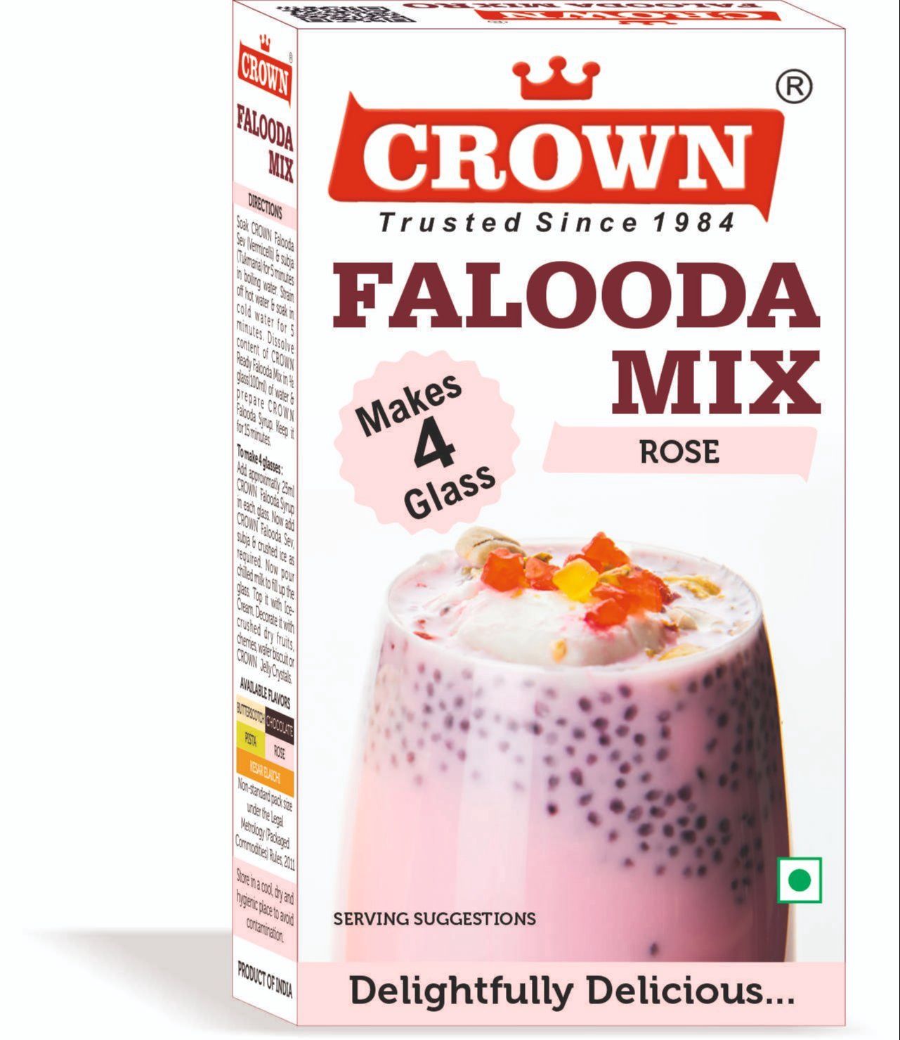 Crown Falooda Mix Rose