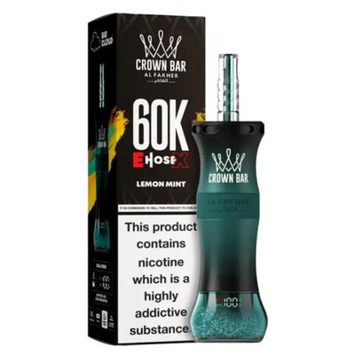 Al Fakher Crown Bar E Hose X 60K Puff Disposable