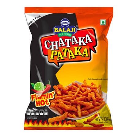 Balaji Chataka Pataka Flamin Hot 65g