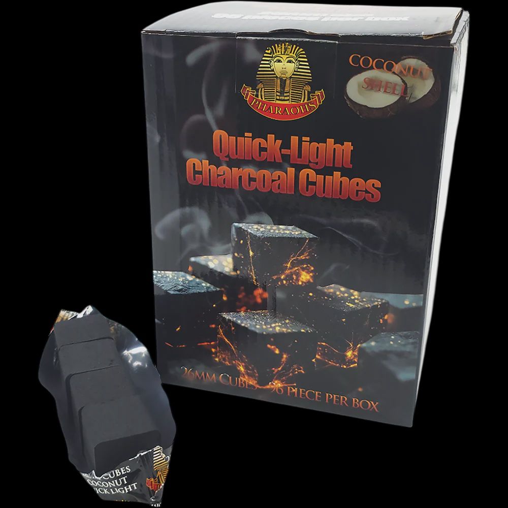 Pharaohs Coconut QUICK LIGHT Cube Charcoal