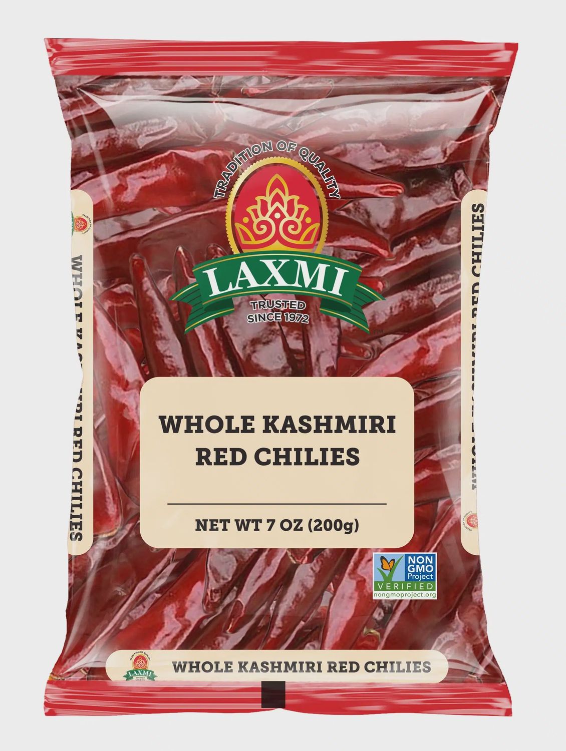 Lx Whole Kashmiri Red Chilies 400g