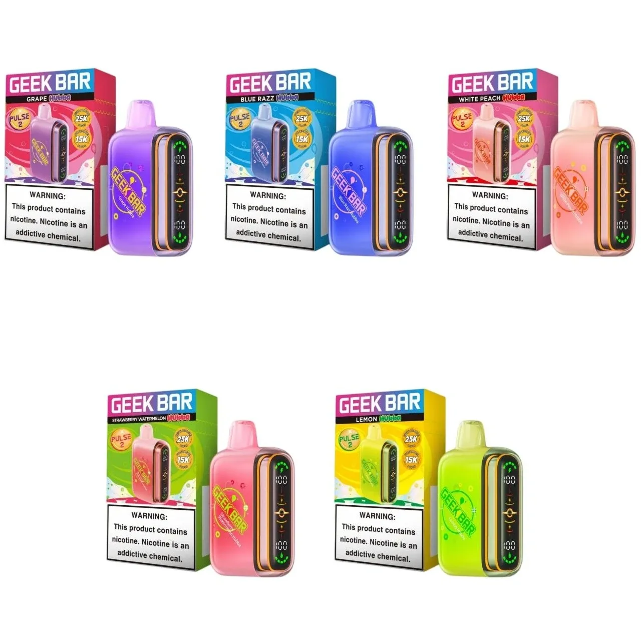 Geek Bar Pulse 2 25K Puff Disposable