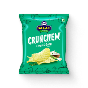 Balaji Crunchem Cream &amp; Onion 135g
