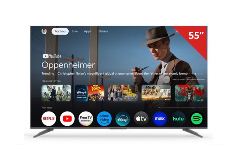 TCL 55” QLED GOOGLE Smart TV - 55S546