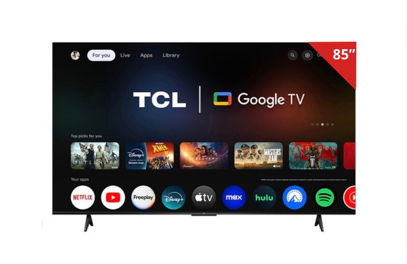 Smart TV 85” 4K UHD GOOGLE