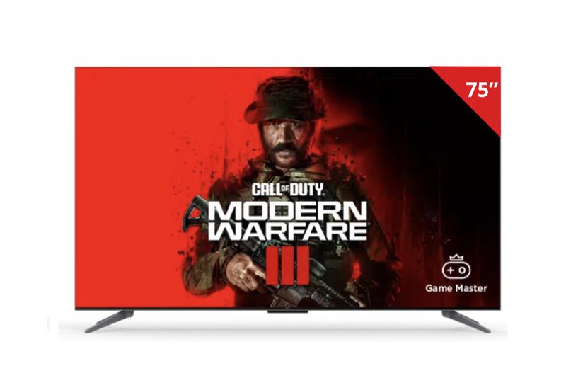 TCL 75” QLED PRO - GAME MASTER Smart TV