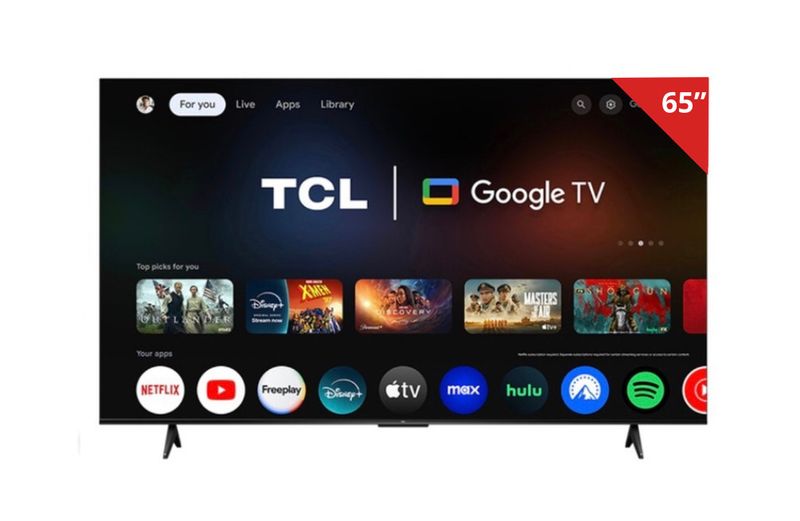 TCL 65” 4K UHD GOOGLE Smart TV - 65S452