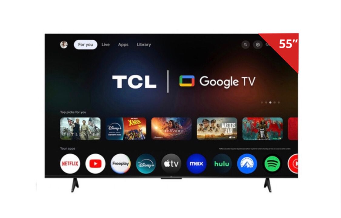 Smart TV 55” 4K UHD GOOGLE Smart TV
