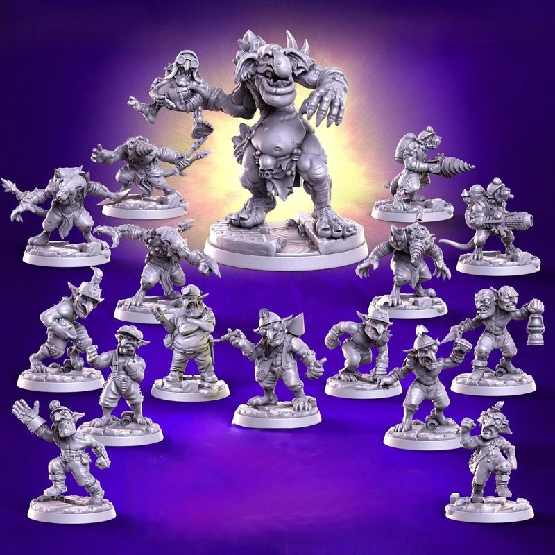 underworld team  - 32mm