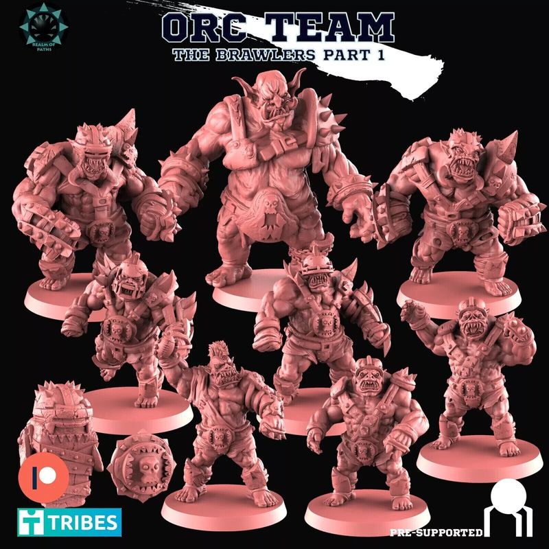 orc brawlers - 32mm