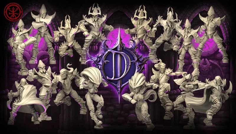dark elves  - 32mm