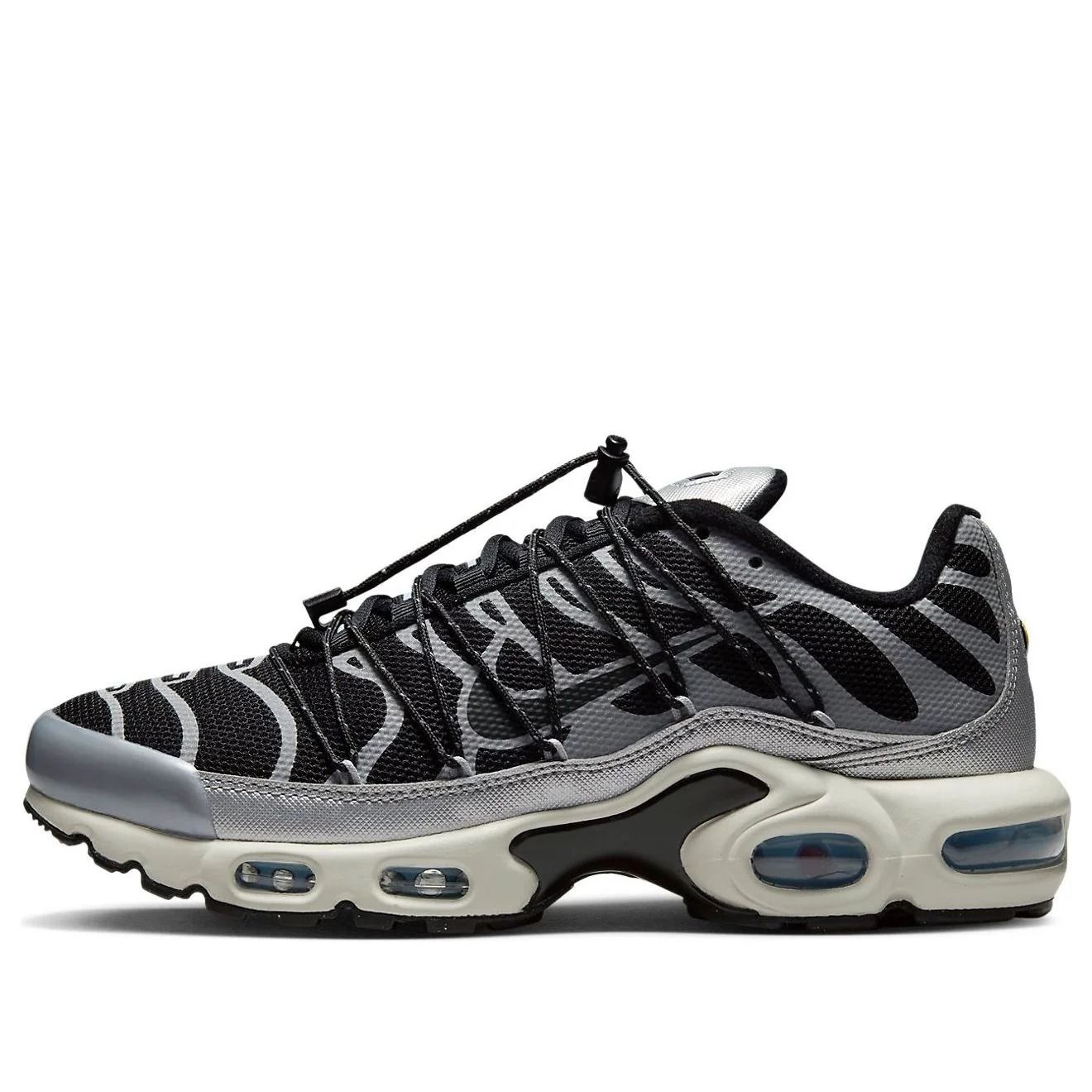 Nike Air Max Plus Lace Toggle - Black Silver