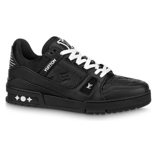 LOUIS VUITTON Trainer Sneakers &#39;Black Monogram&#39;