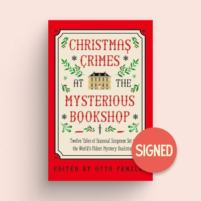 Christmas Crimes at the Mysterious Bookshop by Otto Penzler — Signed Hardback