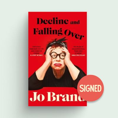 Decline and Falling Over by Jo Brand — Signed Hardback