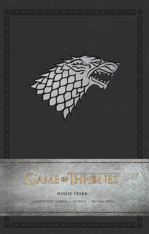 Game of Thrones House Stark Pocket Journal