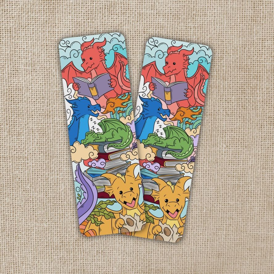 Reading Dragon Bookmark