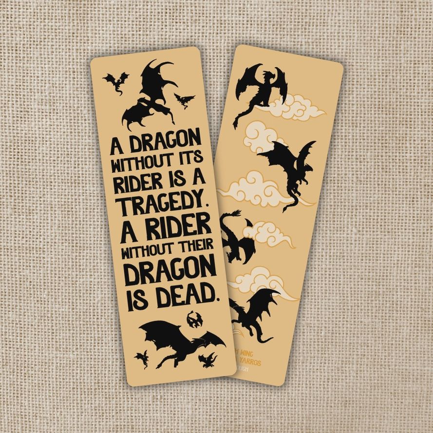 Dragon Without Their Rider Bookmark