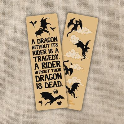 Dragon Without Their Rider Bookmark