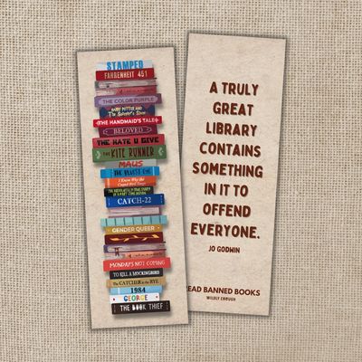 Banned Books Bookmark