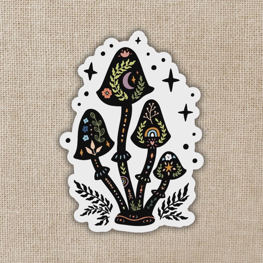 Magic Mushroom Sticker