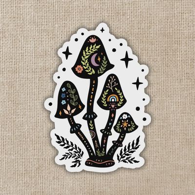 Magic Mushroom Sticker