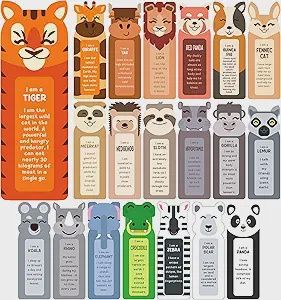 Kids Animal Bookmark with Log