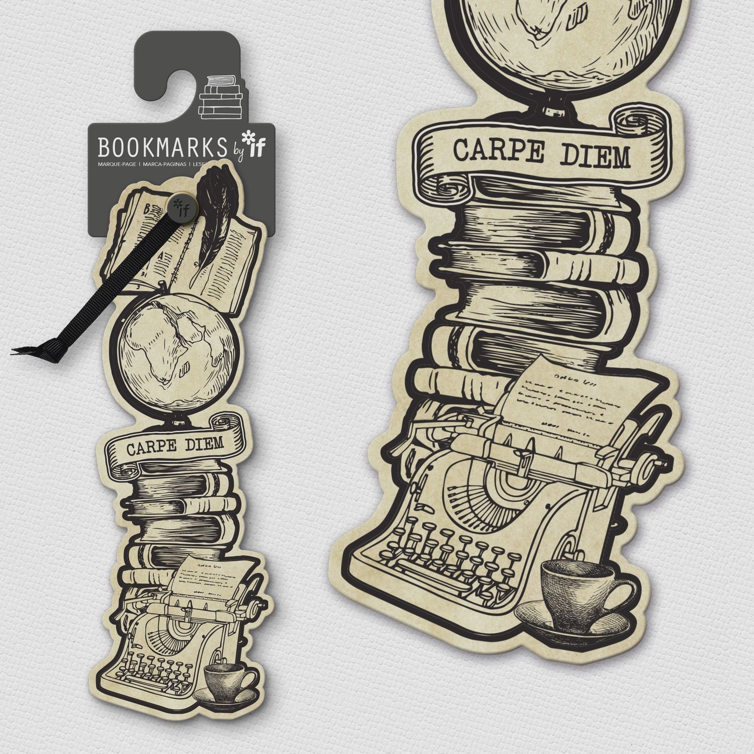 Academia Bookmarks, Colour: Carpe Diem