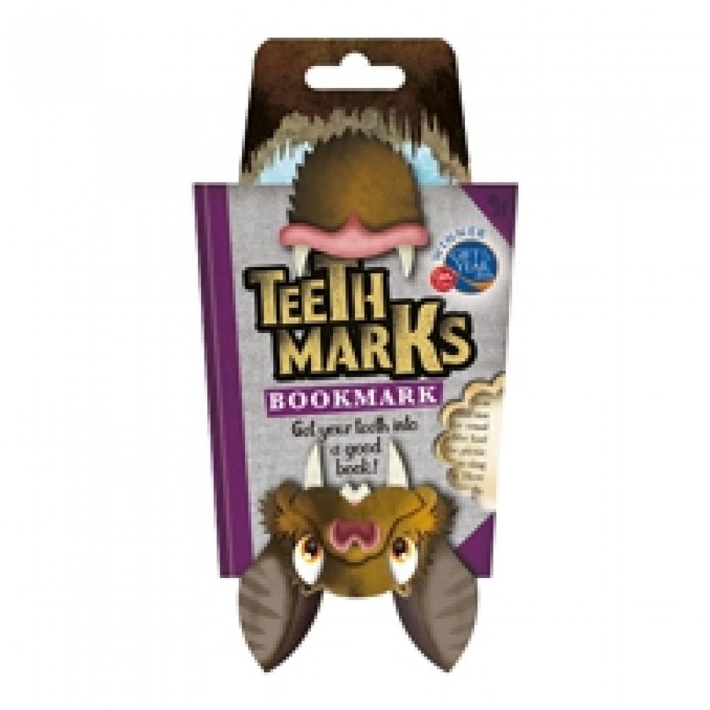 Teethmarks Bookmark, Colour: Bat