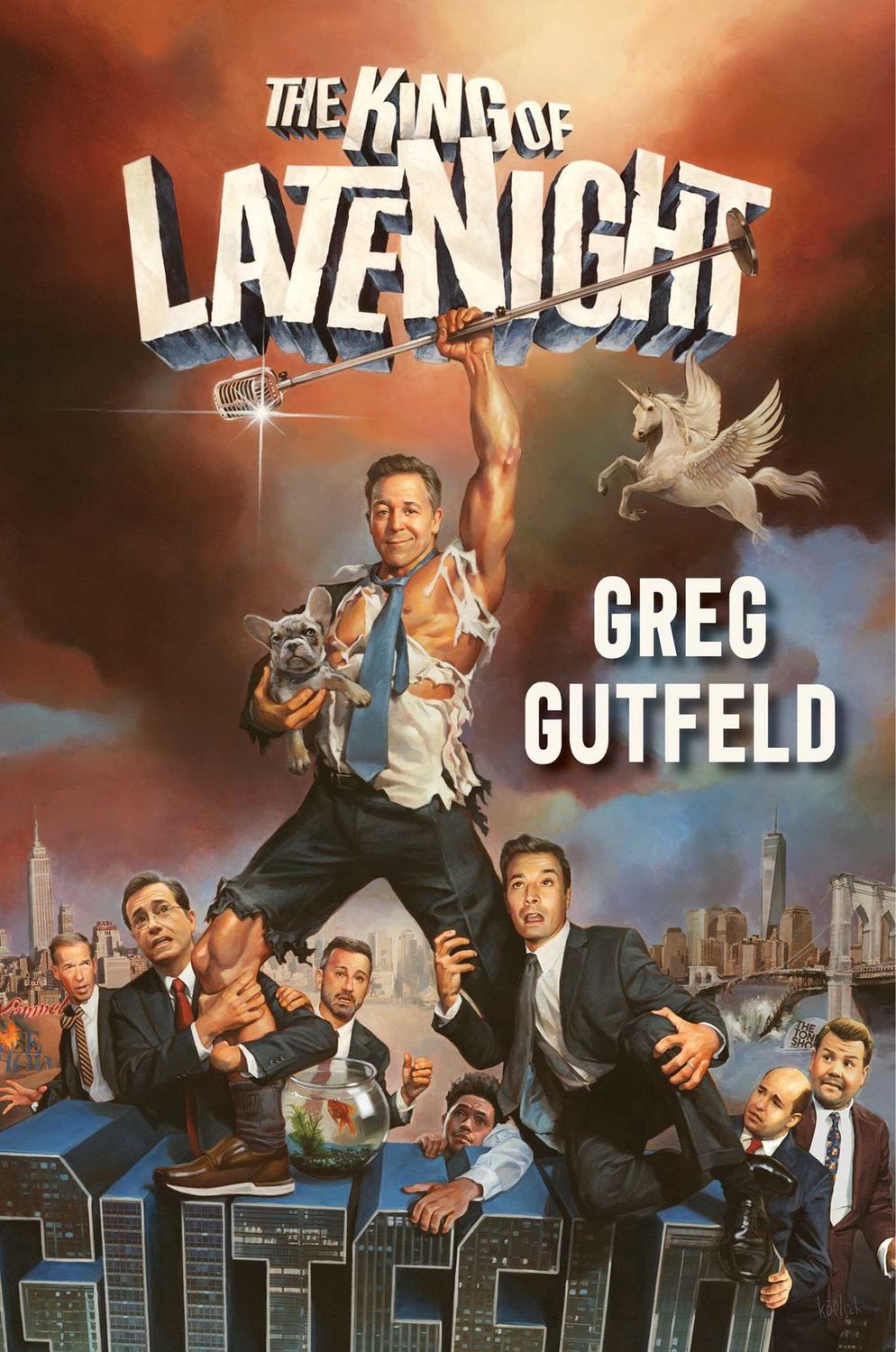 The King of Late Night, Material: Hardcover