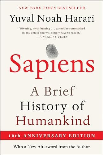 Sapiens: A Brief History of Humankind, Material: Paperback- 10th Anniversary Edition