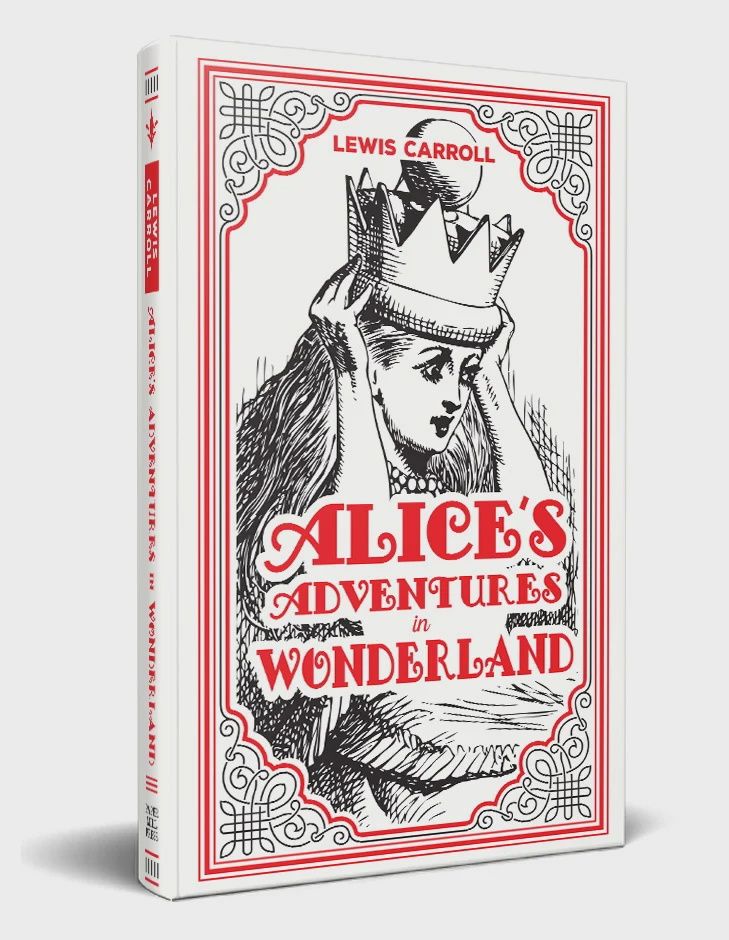 Alice&#39;s Adventure&#39;s in Wonderland, Material: Leather Bound