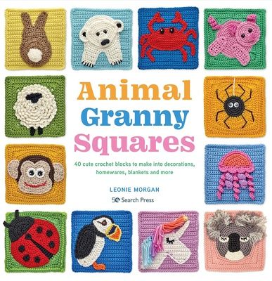 Animal Granny Squares, Material: Paperback