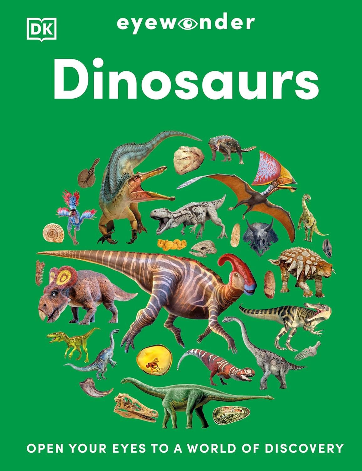 Eyewonder Dinosaurs: Open Your Eyes to a World of Discovery, Material: Hardcover