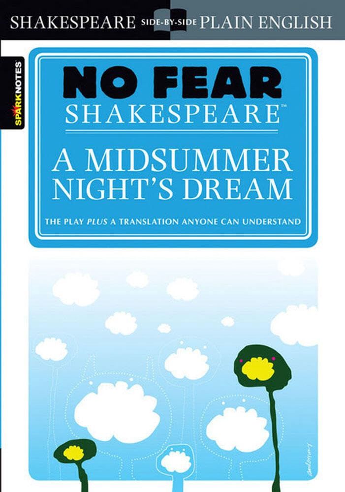 No Fear Sharkespeare: A Midsummer Night&#39;s Dream, Material: Paperback