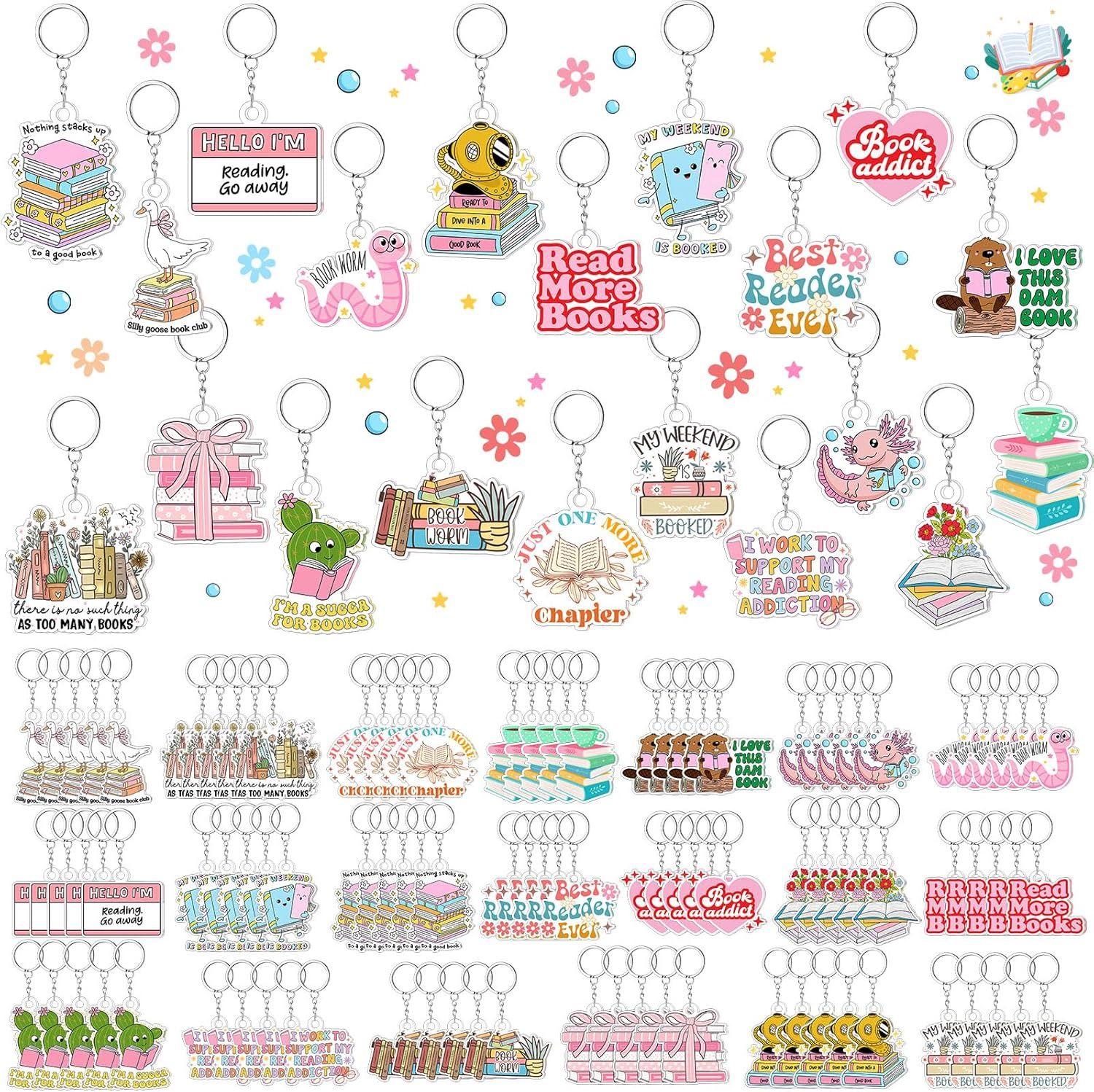 Keychain, Material: Bookish