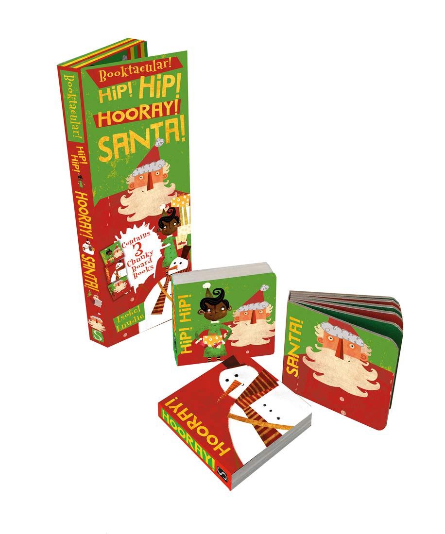 Hip! Hip! Hooray! Santa! Hip! Hip! Hooray! Santa!, Material: Board Books