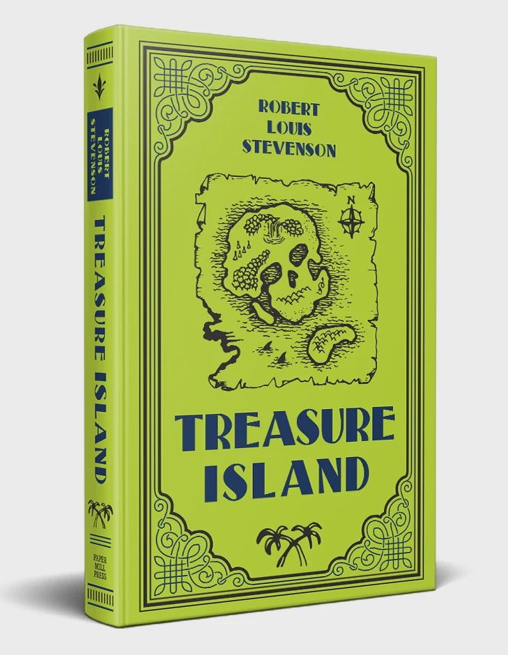 Treasure Island, Material: Leather Bound